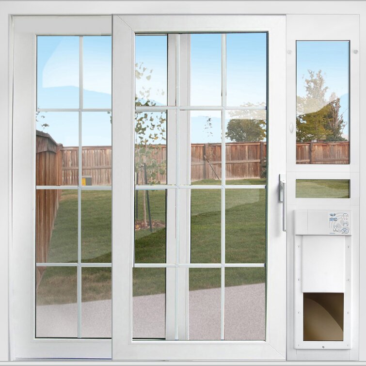 Dog door panel shop for sliding door